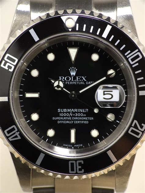 2004 rolex submariner 16610|rolex 16610 timeline.